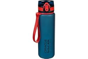 Undercover - Butelka na napoje Oracle Red Bull Racing - sportowa, pojemność 650 ml, z oznaczeniem litrowym, praktyczna pętla - idealna do sportu i codziennego użytku