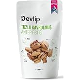 Devlip Pink Himalayan SALTED Roasted Pistachios, 1 KG, Ziplock (Open-Close) Packaging, Vegan, 100% Cracked
