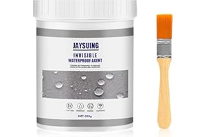 AUIRSHIKY 300g Transparenter Wasserdichter Beschichtungsmittel, Invisible Waterproof Agent,Waterproof Insulating Sealant Emulsion for Bathroom, Toilet, Tiles, Walls, Roof