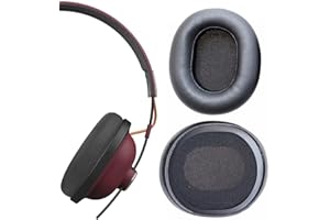 V-MOTA Nauszniki kompatybilne z Panasonic RP-HTX80B RP-HTX90N retro bezprzewodowe słuchawki Bluetooth, HTX80B HTX90N poduszki zamienne części naprawcze (nauszniki 1 para)