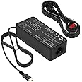 AXFEE 65W USB C Laptop Charger - Fast Charging Power Adapter, Compatible with Lenovo Chromebook/ThinkPad/Yoga Series & Most C-Port Laptops