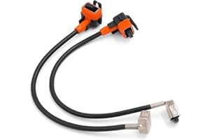 SOURCING MAP sourcingmap 2 Pcs D1S HID Xenon Harness Wire Adapter Ballasts Cable Connector