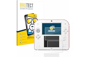 brotect Protection Écran Verre pour Nintendo 2DS Film Protecteur Vitre 9H [Anti-Rayures, Transparent]