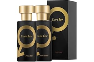 HGERGWW Pheromone Parfum Herren, Alpha Touch Cologne, Alpha Scent - Men's Pheromone Cologne, Pheromone Cologne for Men to Attract Woman, Lure Her Cologne for Men, 50ml (2 Stück)