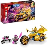 LEGO&reg; NINJAGO&reg; Jay'in Altın Ejderha Motosikleti 71768-7 Yaş ve &Uuml;zeri i&ccedil;in bir Ninja Motosikleti İ&ccedil;eren Oyuncak Yapım Seti (13