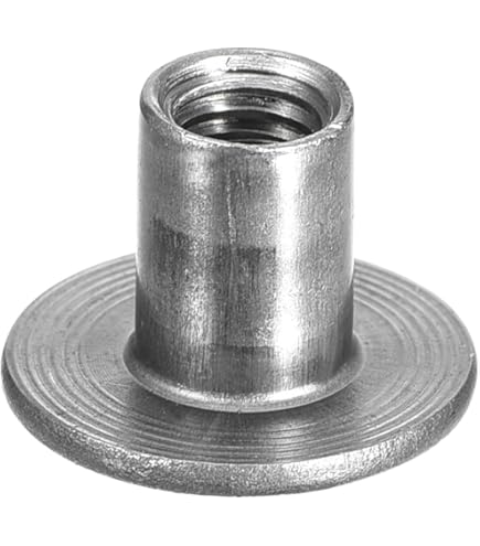 24 Stück M6 T-Nüsse Aus Karbonstahl - Schweißmuttern Mit 6mm Höhe