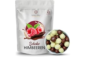 ‎SULTAN'S PALACE Sultan’s Palace Gefriergetrocknete Himbeeren in Schokolade – 200g – Fruchtig & knackig – Schokoladenfrüchte – Geschenkidee
