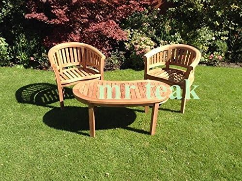 THE DELUXE BANANA TEAK BISTRO SET