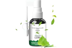 MINGCHENGHENG Herbal Spray Cleansing Lung Cleanse Repair Nose Spray, 20 ml Lung Cleaning Spray, Cleansing Lung Spray, Naturally Reduces Cough and Clears Mucus, Mucus