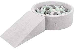 ‎KIDDYMOON KiddyMoon Spielplatz Aus Schaumstoff Mit Bällebad Und Bällen Hindernisläufen