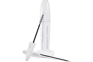 Talika Eyebrow Lipocils Platinium - Day and Night double serum - Eyebrow Growth Booster - Natural eyebrow density care - Easy application - 2 x 8,5 ml