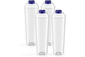 ISINLIVE Water Filter for Delonghi Coffee Machine -Coffee Filter Replacement for DeLonghi DLSC002,Water Filter Cartridges Activated Carbon Softener, Compatible with De'Longhi ECAM, Esam, ETAM, BCO, EC. Series