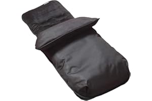 BABIESWITHLOVE My Babiie Black Fleece Lined Footmuff/Cosytoes That fits All Strollers, Pushchairs and Travel Systems