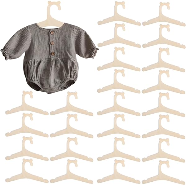 Set Di 7 Divisori Per Armadio Neonato - In Legno, Per Organizzare Vestiti 0-24 Mesi, Ideale Per Casa E Asilo - Foto 2