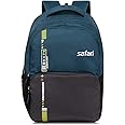 SAFARI Quirk Laptop Backpack, compartments, premium polyester fabric, bottle holder, school bag for boys and girls, college bag for women and men, office bag, travel bag