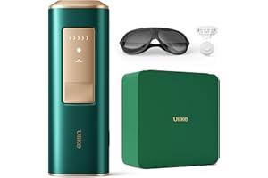 ‎ULIKE Ulike IPL Geräte Haarentfernung Laser Damen/Herren, Dauerhafte Schmerzfreie Haarentfernungsgerät mit 1000,000 Lichtimpulse, für Gesicht, Achseln, Beine, Bikinizone und Körper