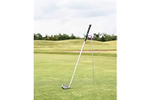 Mobile Pro Shop V-Shaped Golf Club Stand Keeps Your Clubs Clean, Dry & Visible, V-Stick Club Stand Made of Highly Durable Stainless Steel - Easy to Carry Golf Club Holder