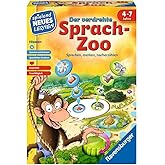 Ravensburger 24945 - Der verdrehte Sprach-Zoo - Spielen und Lernen für Kinder, Lernspiel für Kinder von 4-7 Jahren, Spielend