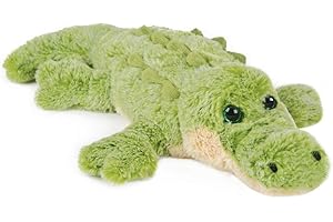 Histoire d'Ours - Peluche Croco - Crocodile Vert de la Savane - Moyen Modèle 40 Cm - Toute Douce et Originale - Peluche Idée Cadeau pour Enfant Fille et Garçon - HO1454