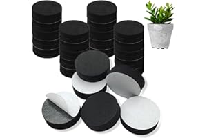 MIVAIUN 40 Stück Unsichtbare Blumentopf Füße, Füße für Blumenkübel，Garden Unsichtbare Topffüße Für Alle Drinnen Draußen Blumentopf, rutschfeste Blumentopf Selbstklebenden Pflanzentopf-Füße