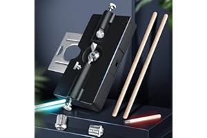 NS JUVYIG Kit per tasselli - 6/8/10/12 mm Foro Tasca Jig Kit Tool- Guida alla foratura dei tasselli per legno Strumento di localizzazione del posizionatore - Tasselli per la lavorazione del legno