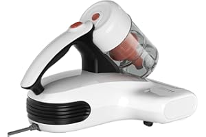 JIGOO aspirapolvere antiacaro rimuove il 99% degli acari della polvere domestica. L'aspirapolvere antiacaro per materassi con tecnologia UV li rimuove completamente, senza lasciare loro alcun nascondi