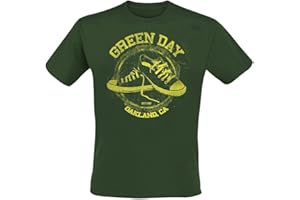 Green Day All Star Männer T-Shirt grün Band-Merch, Bands