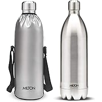 Milton bottle Thermosteel Stainless Steel Duo 1800ml Water Bottle with Jacket 24 hours Hot or Cold.
