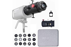 Amaran Kit de lentille de projection (36º) pour Aputure 300X Amaran 150C 300C Amaran 200X S 60X S Convient pour les luminaires Bowens (jusqu'à 300 W) (36°)
