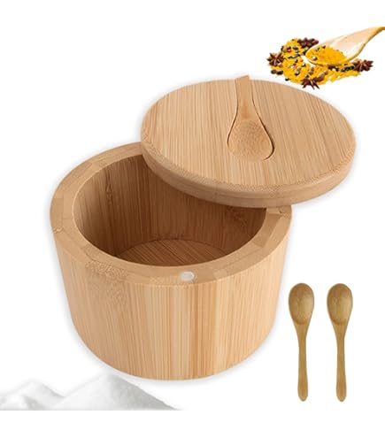 Holz Organizer Für Salz & Pfeffer - Kompakte Ablageschale Aus Massivholz