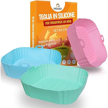10 pezzi di paraurti in gomma per friggitrice ad aria, protezioni antigraffio, parti di ricambio in gomma per vassoio per friggitrice ad aria per separatore di grasso/griglia/padella