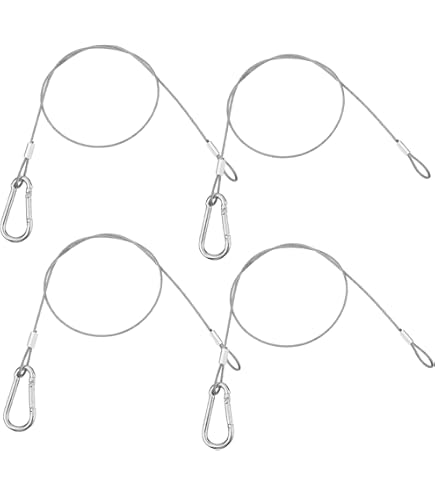 Ganter Normelemente GN 111.2 200 14 A TR Stainless Steel Retaining Rope, 2 Pieces, Silver, Länge: 200 Mm Ringdurchmesser: 14mm - View #5