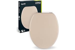 AQUASU Venezia deska sedesowa antybakteryjna beżowa