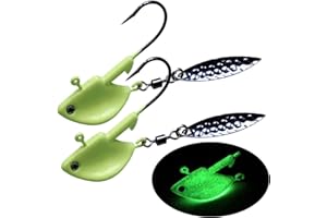QualyQualy Jigs Esche da Pesca Che affondano cucchiai in Metallo Mare Jigging Bait