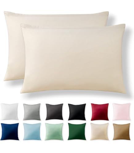 Alreya Kussensloop 40 x 60 cm (set van 2) - zomergroen - 100% jersey
