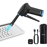 SooPii Cordless Air Duster for Computer Cleaning, Compressed Air Blower with Rechargeable 6000mAh Battery,Powerful 40000 RPM,
