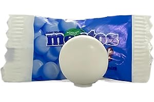 ESPRESSO YOURSELF 100 Mentos Individually Wrapped Chewy Pillow Mints – Bulk Catering Sweets for Coffee Shops, Restaurants & Offices, Refreshing Mint Sweets Multipack, Individually Wrapped Mints for Sharing