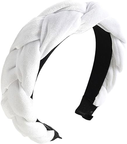 Topkids Accessories Satin Alice Headband Head Band Hairband Hair Band Women Adult Girls Kids School 60s 70s 80s Plain Aliceband 2.5cm 1″ Thick Wide Hard (Bright Orange - View #13