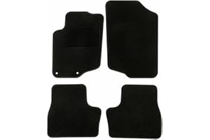 DBS - Tapis de Voiture - sur Mesure pour 207/207 SW/207+ (2006 à 2014) - 4 pièces - Tapis de Sol antidérapant pour Automobile - Moquette Basic