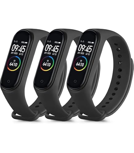 Tobfit Cinturino Metallico Magnetico Per Xiaomi Mi Band 5 E Mi Band 6 - Acciaio Inox Regolabile, Chiusura Magnetica, Antiruggine