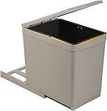Amazon.de: Einbau Mülleimer Abfalleimer Abfallsammler Eimer 20 - 30 Liter