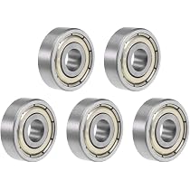 Cuscinetti Schermati Doppi Cuscinetti 6205ZZ Othmro - 25x52x15 Mm Doppia Schermatura Ricambi Industriali - 6
