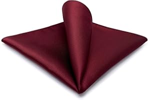 S&W SHLAX&WING Fazzoletto da Taschino Uomo Colore Unito Blu Verde e Giallo Taglia XL per Matrimoni