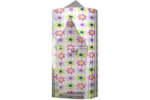 WAING Cabine Essayage Pliable Cabine Douche Toilette Camping Portable Pop Up Tente De Douche pour Les Voyages De Camping, Se Changer Et Se Doucher 100 X 200CM,G