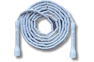 ‎ELEVATE ROPE Elevate Rope Professionelles Perlen - Springseil - 3m Verstellbar, Qualitätsperlen & Polyschnur - Für Freestyle, Cardio & Tricks - Geeignet für Alle Niveaus & Innen/Außen