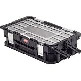 Keter 15317203103 Connect Cantilever Organizer B&ouml;l&uuml;nebilir G&ouml;vdeli Takım &Ccedil;antası, Siyah