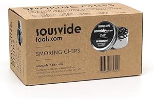 SOUSVIDETOOLS Sous Vide Tools The Smoking Gun abgelagerte Holzspäne für Räucherpistole, Set mit 4 Dosen