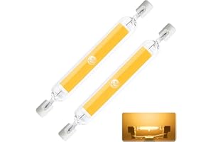 MZIEIU R7S 118mm LED 20W Dimmerabile Lampadina, Bianco Caldo 3000K, 2000lm Nessun Sfarfallio, Lampadine LED 20W R7S 118mm Equivalenti a 200W Lampada Alogena,Illuminazione Fascio 360°,Confezione da 2