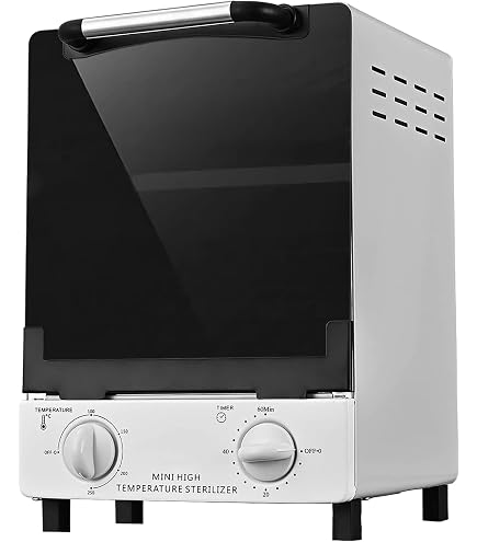 Stérilisateur à Air Chaud 2 Litres - Température Réglable 0-250°C, Minuterie 0-90 Min - Pour Outils Manucure, Cosmétique, Tatouage
