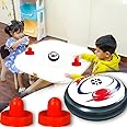 Toy Imagine Air Power Hockey Game Set � Includes 1 Hovering Air Hockey Puck & 2 Pushers � Indoor Tabletop Sports Toy for Kids & Adults (Battery Included)